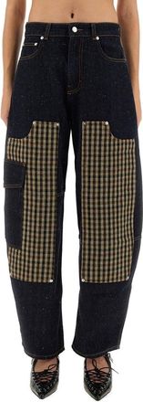 Ganni Pants Neppy Carpenter-Donna