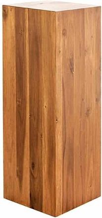 Global Interiors Deko- und Blumens&auml;ule Columna Ii aus Massivholz, 75 cm