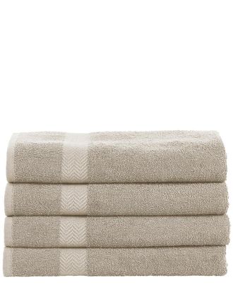 Superior Eco-Friendly Absorbent 4Pc Bath Cotton Towel Set
