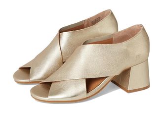 Gentle Souls Yvette High Womens Heels Ice Mettalic Leather : 7.5 M