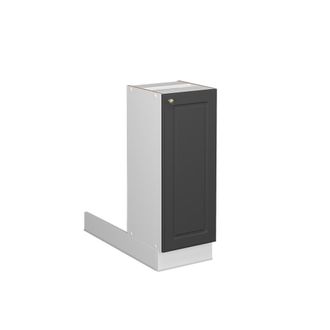 Vicco Isla De Cocina Fame-line, Antracita-oro Landhaus, 30 Cm Sin Encimera Vicco