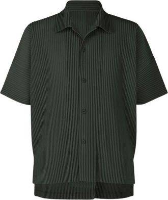Issey Miyake Overhemden, Heren, Grijs, XL, Polyester, Maandelijkse Kleuren: Augustus Shirt