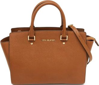 Michael Kors Borsa tote Selma - Marrone