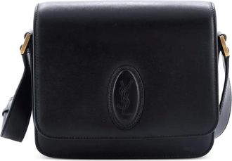 Saint Laurent Le 61 Saddle Bag Leather Small crossbody bag - Zwart
