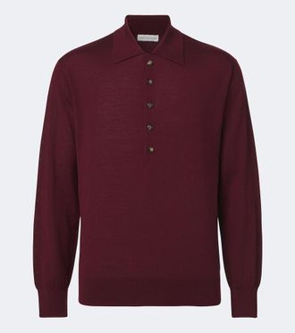 Dries Van Noten Wool polo sweater