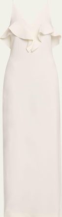 Stella McCartney Long Ruffle Tank Dress