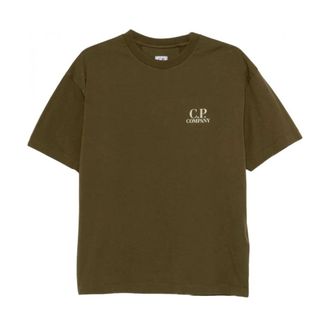 C.P. Company C.P. Company, T-Shirts, male, Green, XL, Shirts