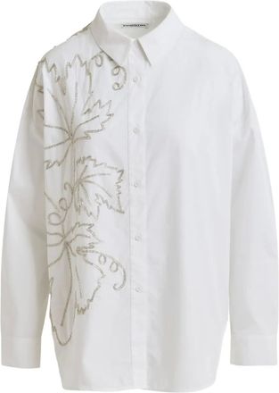 Essentiel Camicia con ricamo - Bianco