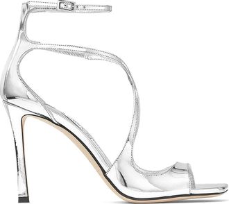 Jimmy Choo London Azia 95Mm Leather Sandals
