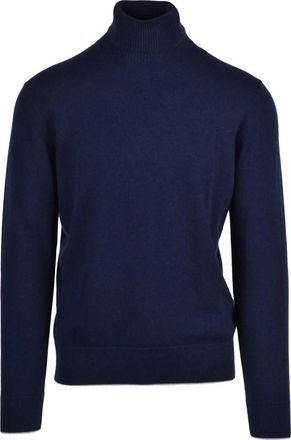 Eleventy Maglia Dolcevita - Heren - Cashmere truien - Blauw - S - Kasjmier - Truien & Vesten