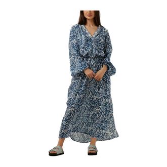 Ibana Kleedjes, Dames, Veelkleurig, S, Midi Jurk Darcelle