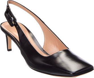 Gianvito Rossi Slingback Leather Pump