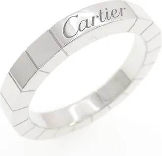 Cartier White Gold White Gold (18K) Band Ring (Pre-Owned)