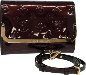 Louis Vuitton Pre-owned Clutches, female, Purple, Size: ONE SIZE Pre-owned Leather louis-vuitton-bags