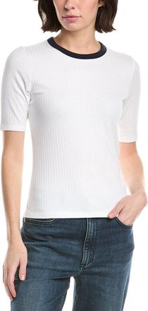 Rag & Bone The Knit Contrast Ringer T-Shirt