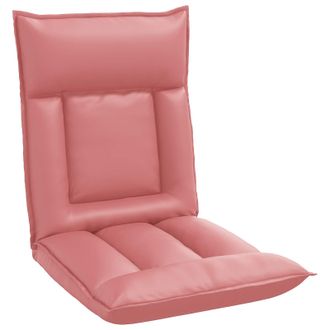 vidaXL Sill&oacute;n Ajustable Rosa Cuero Sint&eacute;tico Vidaxl