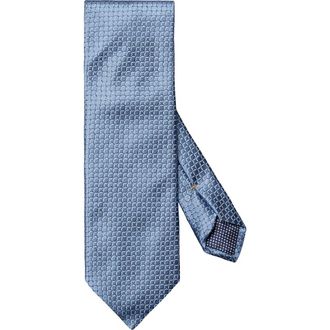 Eton Circle Jacquard Silk Tie in Medium Blue at Nordstrom Rack