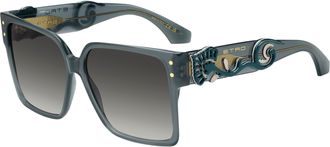 Etro 0104/S ZI9/9O Womens Sunglasses Green Size 59