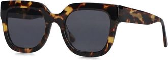 Notre-V Amber Zonnebril - Dames - Zonnebrillen - Bruin - ONE Size - Accessoires