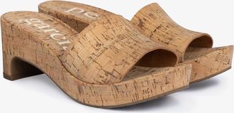 Pedro Garcia Cork clog heel sandal | Diedra | Fall-winter 26 |