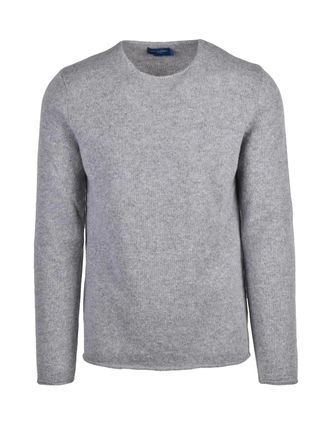 Daniele Fiesoli Crewneck Sweater In Soft Alpaca And Merino Wool Blend