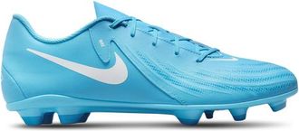 Nike Mens Phantom GX II Club FG/MG - Soccer Shoes Blue Fury/White Size 10.0