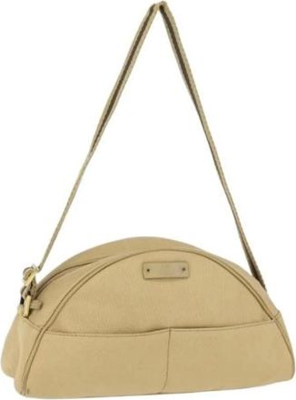 Gucci Pre-owned Shoulder Bags, female, Beige, Size: ONE SIZE Pre-owned Shoulder Bag