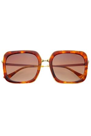 Freyrs Eyewear Lulu Oversized Square Sunglasses in Brown at Nordstrom