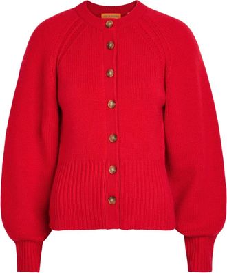 Guest In Residence cashmere cardigan - Red