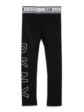 DKNY Stretch Polyamide Leggings - Black