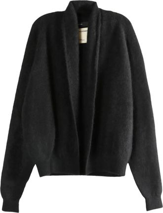 Frenckenberger shawl-collar cardigan - Nero