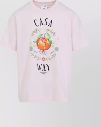 Casablanca casa way kawaii printed t-shirt