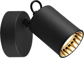 Trio Proyector Pago 1 Proyector De Montaje En Techo Gu10 Color Metal Negro Mate 803500132