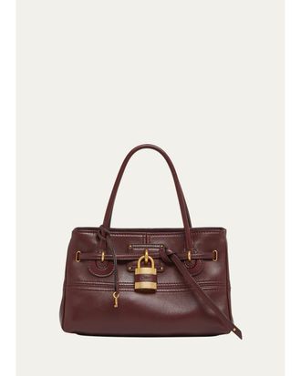 Chlo&eacute; Paddington Small Leather Top Handle Bag