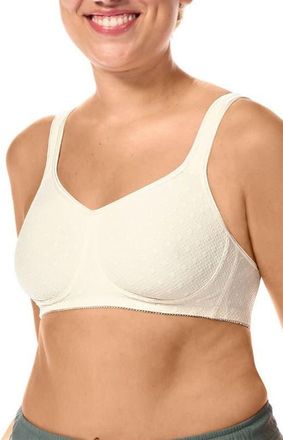 Amoena Tiana Wire-Free Bra in Off White at Nordstrom, Size 42Ddd