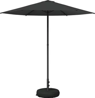 vidaXL Paraguas De Jard&iacute;n Con Base 230 X 230 Cm Poli&eacute;ster Rectangular Vidaxl