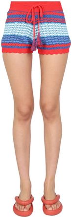 Gallo Striped Pattern Shorts