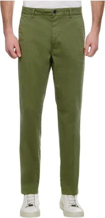 HUGO BOSS Kaito Chino Slim Fit - Heren - Chinos - Groen - XL - Katoen - Broeken
