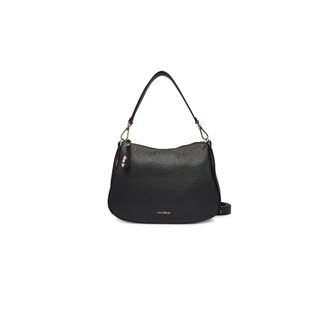 Coccinelle Nory Handtas - Dames - Schoudertassen - Zwart - ONE Size - Katoen - Tassen
