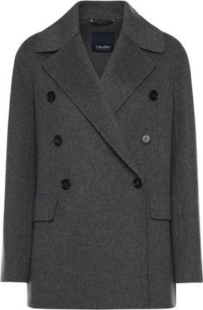 Max Mara Double-Breasted Wool Jacket
