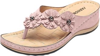 Generic Zuoyue Orthopedic Sandals Women Womens Orthotic Slides Comfort Plantar Fasciitis Arch Support Walking Sandals Beach Sandal for Women Thong Beach Shoes