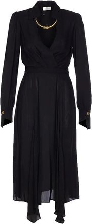 Elisabetta Franchi Black Womens Dress