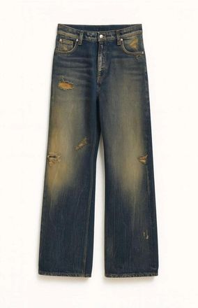 John Richmond Broeken met decoratieve afwerkingen en een eigentijds design - Heren - Loose Fit Jeans - Blauw - W31 - Jeans