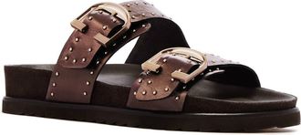 FRANKiE4 Deon Buckle Sandal in Bronze Stud at Nordstrom, Size 9.5