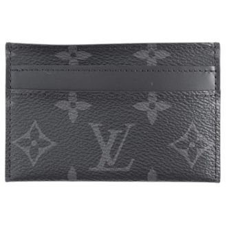 Louis Vuitton Pre-owned Wallets, male, Black, Size: ONE SIZE Pre-owned Card Case