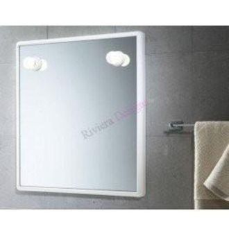 Gedy Gedy - 80010200000 Junior Espejo Con Luces Blanco - Ref: 80010200000