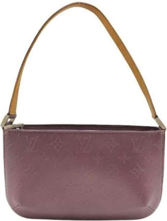 Louis Vuitton Pre-owned M55146 Handtas - Dames - Vintage Schoudertas - Paars - ONE Size - Vintage