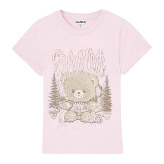 Ganni Donna, Top, Rosa, XL, new