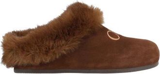 Chlo&eacute; Pantofole - Dames - Pantoffels - Bruin - 38 EU - Schoenen