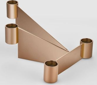 Georg Jensen Urkiola Stainless Steel and PVD Candle Holder 3586014